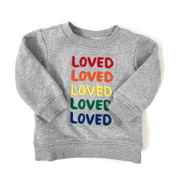 Hanna Andersson Other - Hanna Andersson Toddler Girl Rainbow Sweatshirt